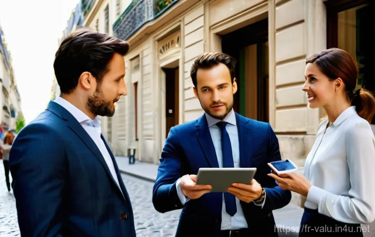 감정평가사의 직업 전망 - **Prompt:** "A dynamic real estate expert, either male or female, in their late 30s to early 40s, dr...